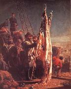 Thomas Waterman Wood The Return of the Flags 1865 oil painting